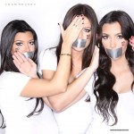 Kardashian sisters, NOH8 Campaign Kardashian sisters, NOH8 Campaign